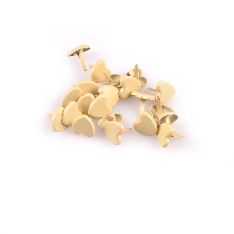 Многоцветный Металлический Craft Mix Сердце штифтики для скрапбукинга украшение