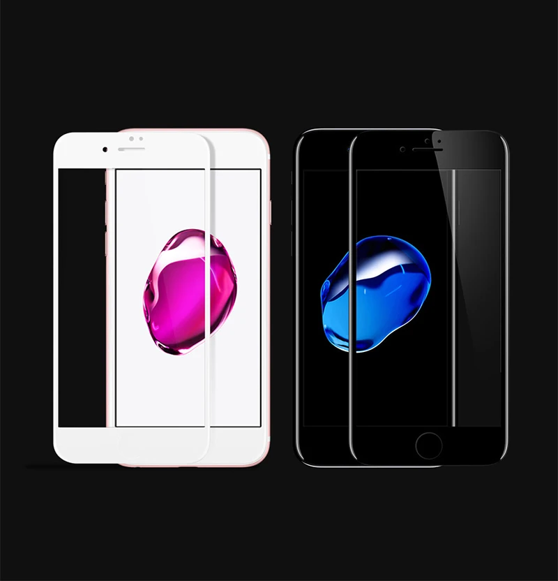 Wellzly 3D для iphone 6 6s 7 8 x стекло закаленное на plus полное покрытие протектор экрана