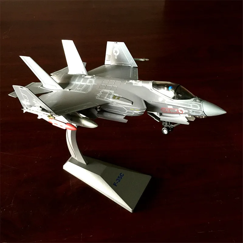 1: 72 F-35 модель самолета F35 модель авиационного сплава модель моделирования военная модель изысканный подарок для коллекции - Цвет: F35C