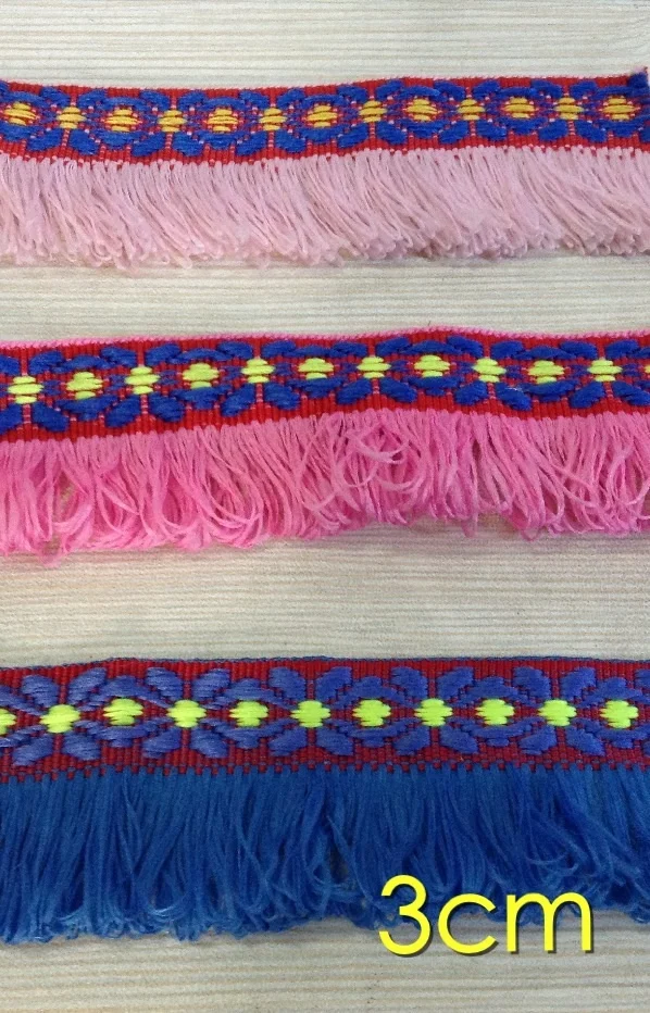

3cm nations style ribbons,4 styles fashion luxurious ribbon, European style accessories,XERY197y