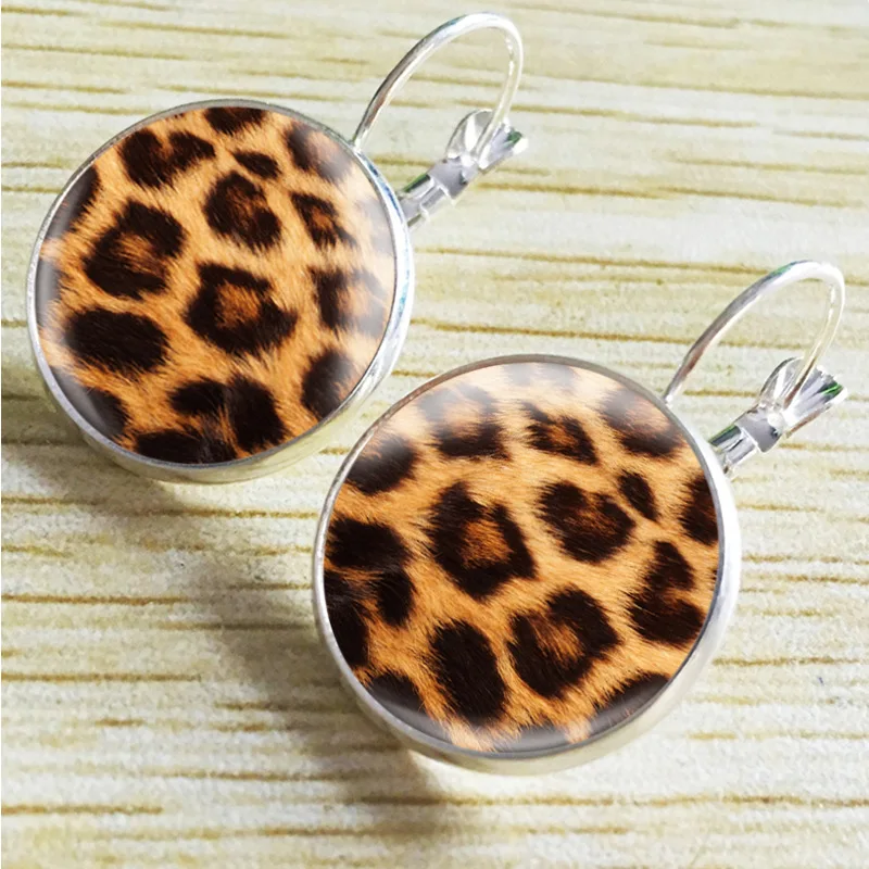 

Leopard Earrings Hoop Bronze 2021 Earrings For Women 2021 Earing Circle Oorring Ronde Oorbellen Kolczyki Kola Orecchini Tondi