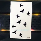 1 шт., водостойкая тату-наклейка Ласточка