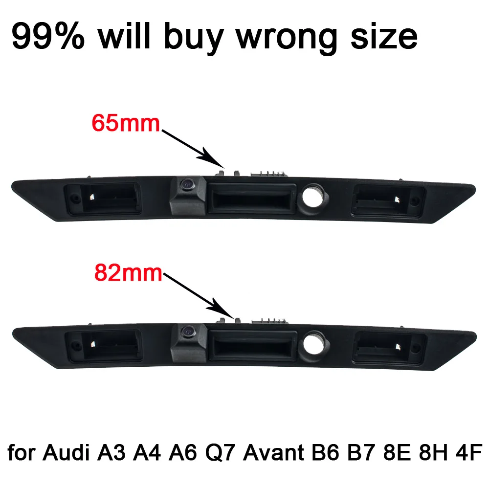 Для sony CCD Audi A6L A8L A4 A8 Q7 Автомобильная задняя камера заднего вида с ручкой багажника NTSC Водонепроницаемая безопасность для gps