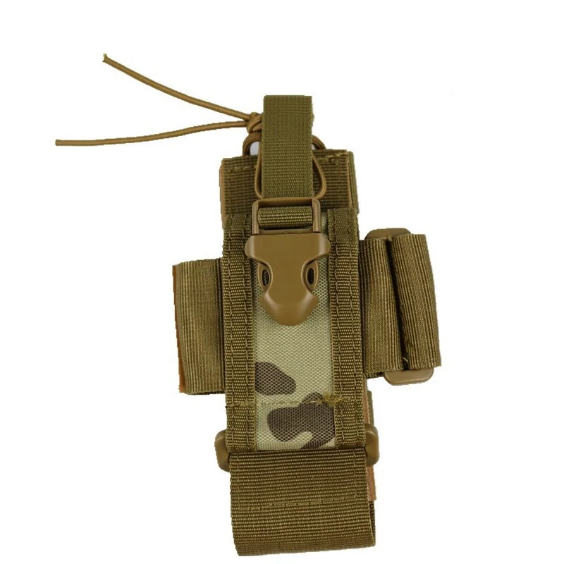CQC Molle тактический страйкбол Радио Чехол Mag сумка чехол для телефона держатель Военная стрельба Охота Walkie Talkie поясная сумка - Цвет: MC