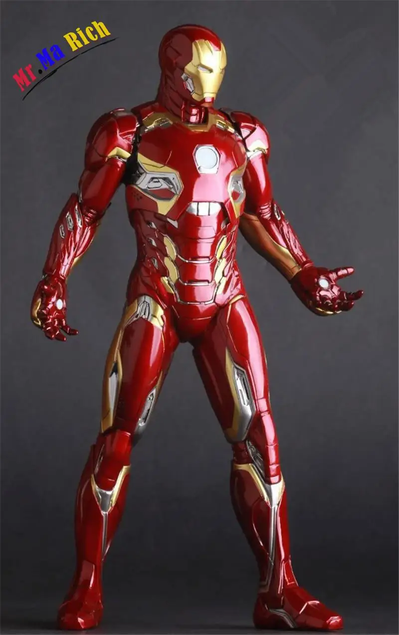 Железный человек Mark Xlv Mk45 1/6 Масштаб Окрашенные фигурки Juguetes ПВХ фигурку Brinquedos