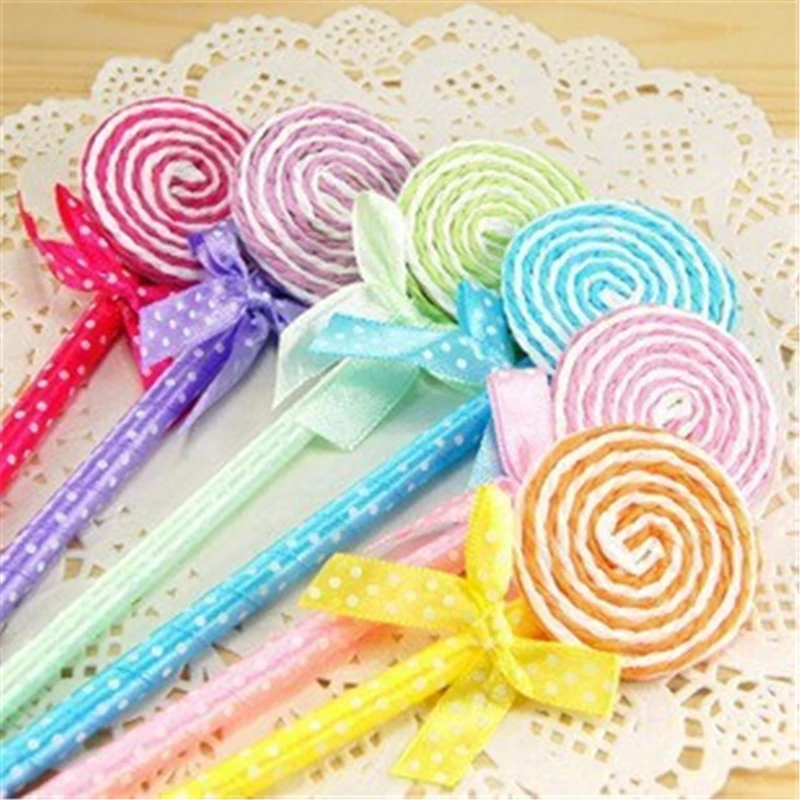 6 шт. милый подарок шариковая ручка на палочке сувениры украшения день рождения