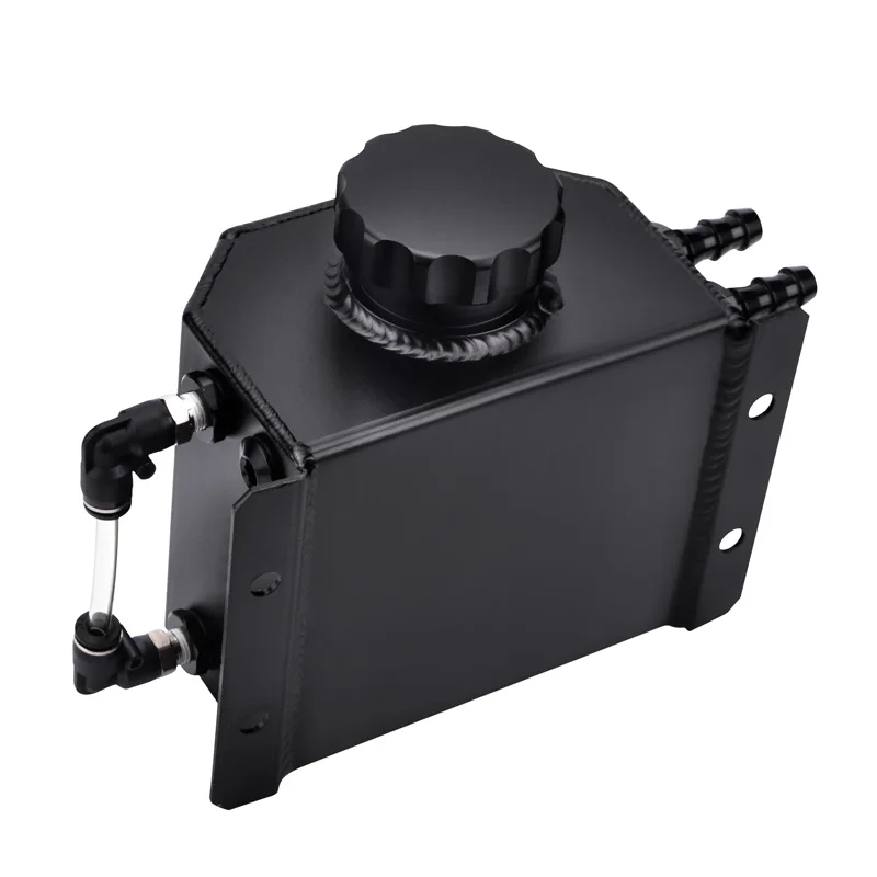 SPEEDWOW Универсальный 1Л алюминиевый масляный бак резервуар с сливной вилкой