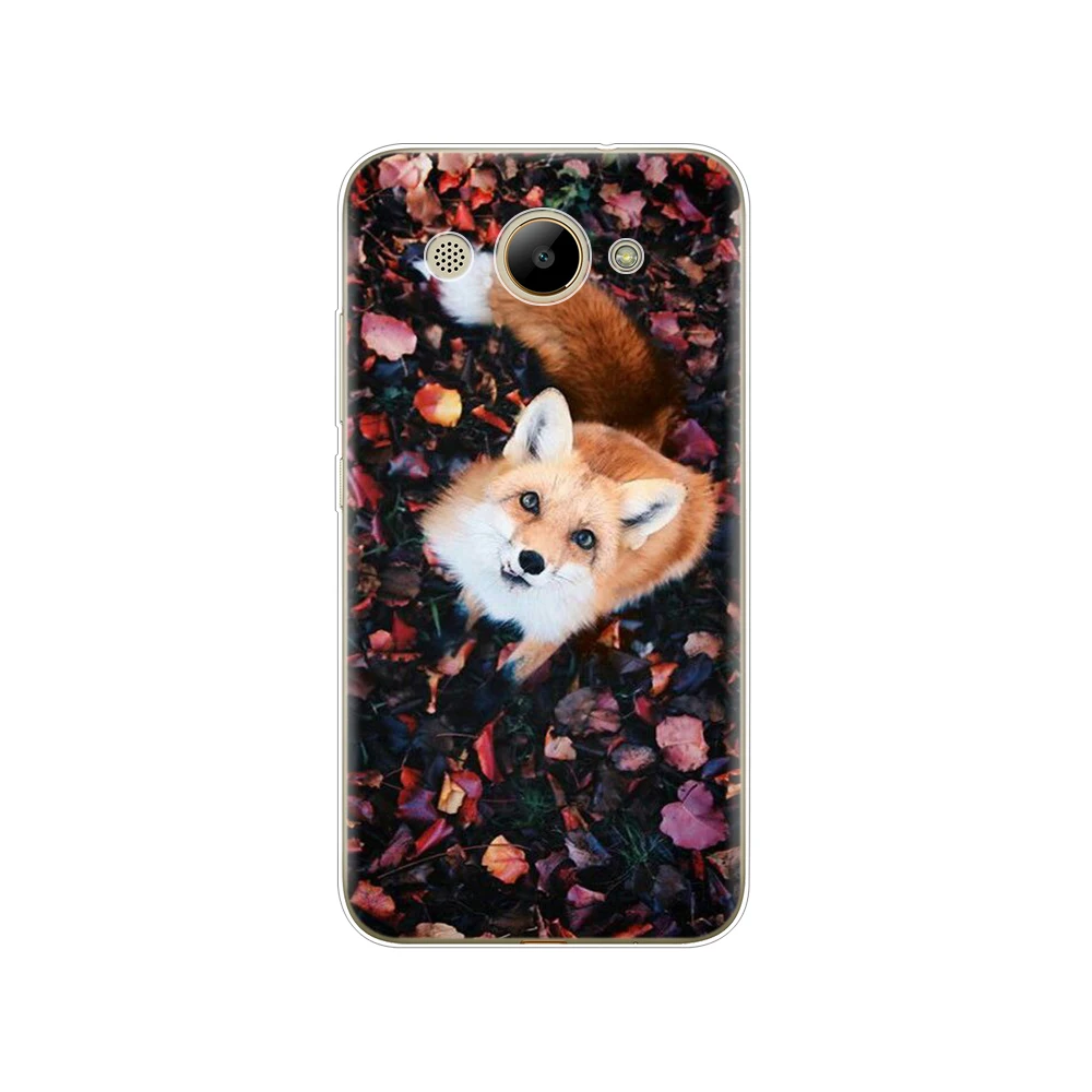 61890 Для huawei Y3 чехол мягкий силиконовый для huawei Y3 прозрачная задняя крышка 5,0 ''TPU Y 3 чехол для телефона s coque бампер милый - Цвет: 61890