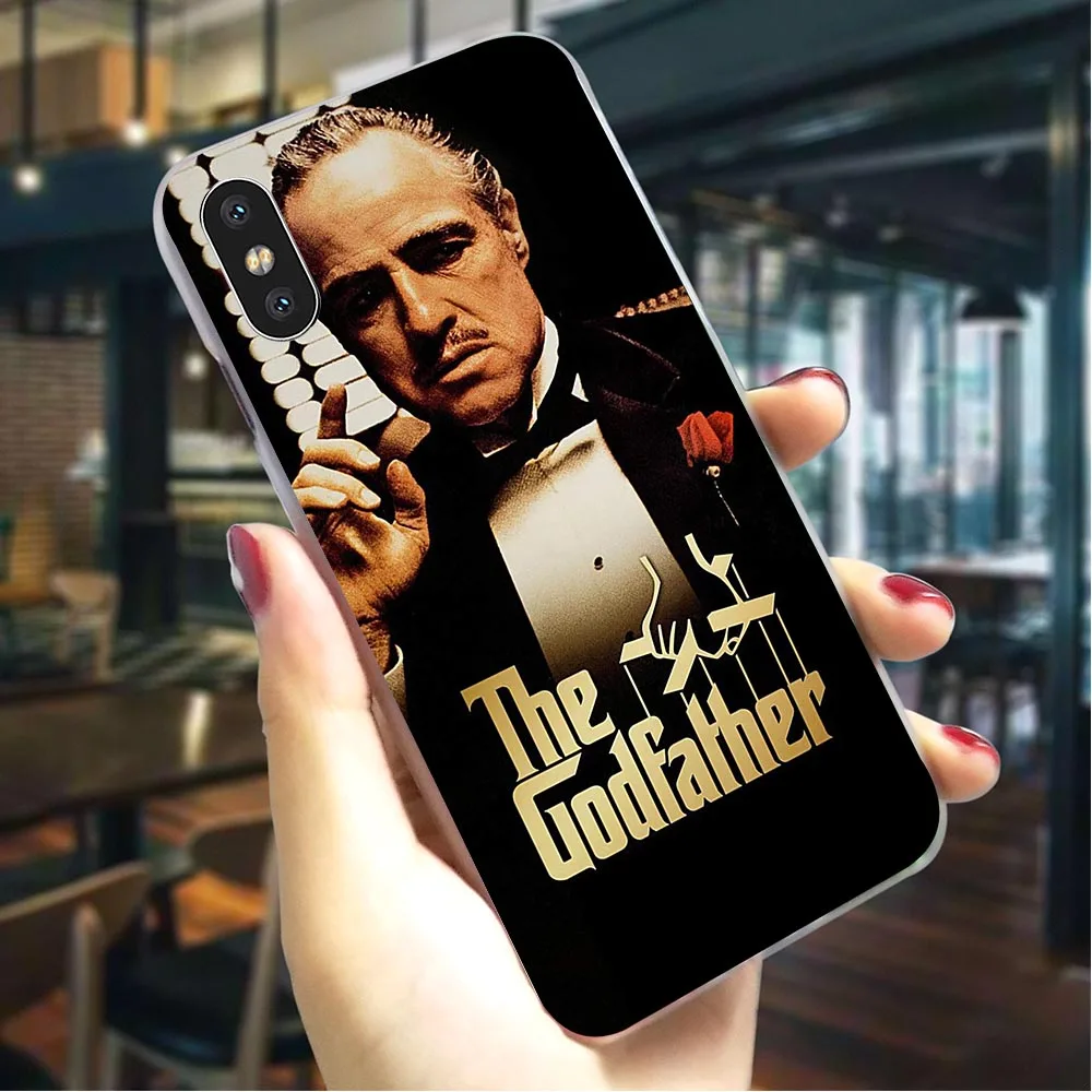 K0758005 Чехол для телефона Godfather Marlon Brando для iphone 8 Plus 5 5S SE 6 6 S/6 6S Plus 7 8/7 Plus X XS XR Xs Max, Жесткий Чехол - Цвет: K0758005