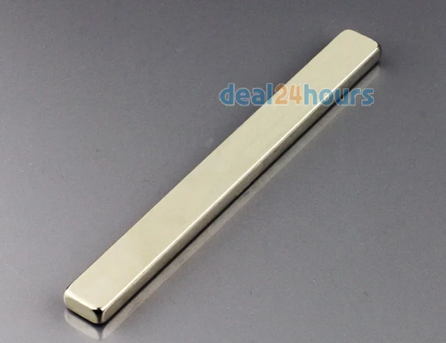 OMO Magnetics 3 шт. N50 Супер сильный блок кубоид неодимовые магниты 100x10x5 мм