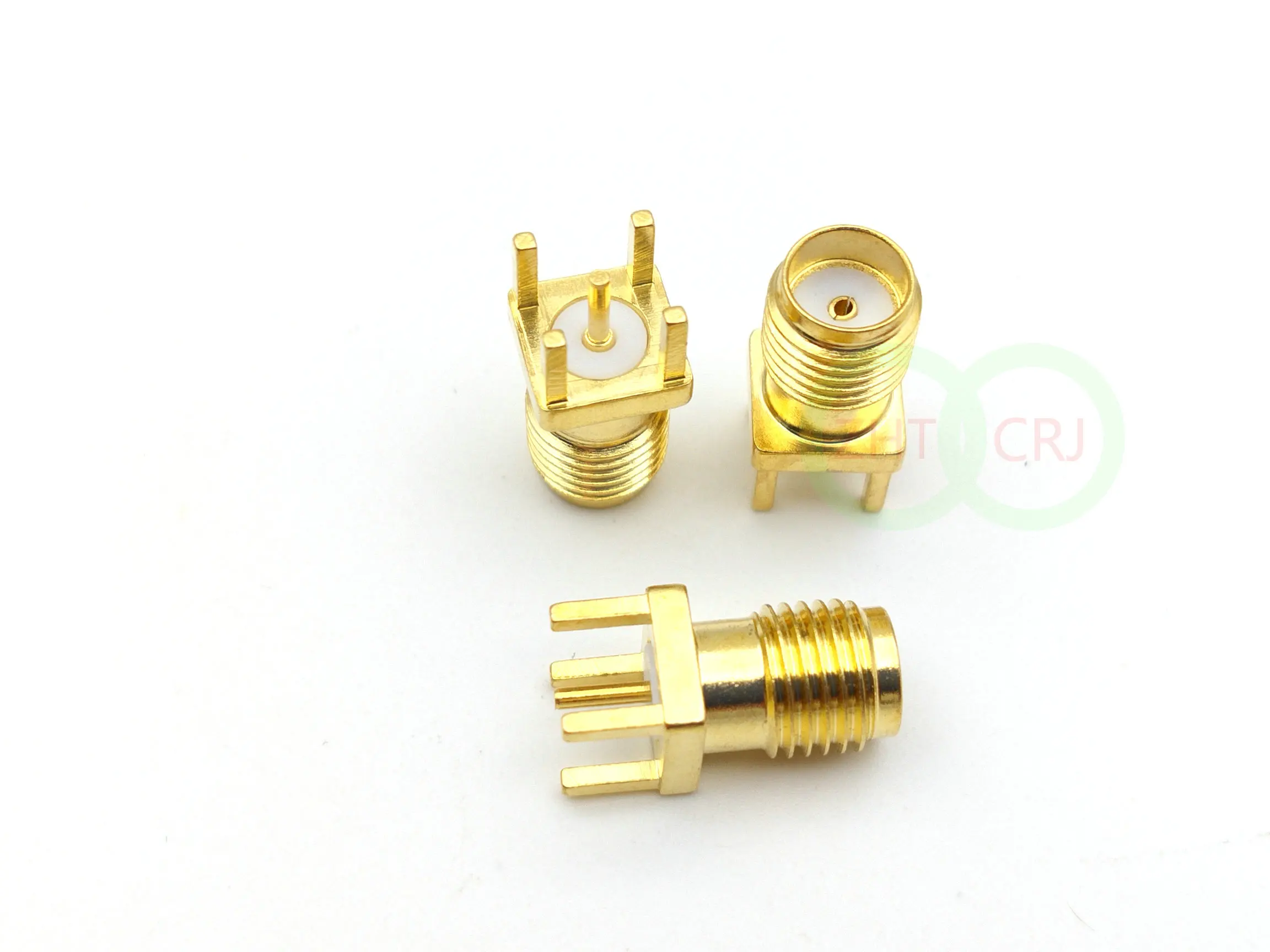 200 шт. медный золотой гнездовой разъем SMA адаптер для разъема пайки|adapter connector|adapter