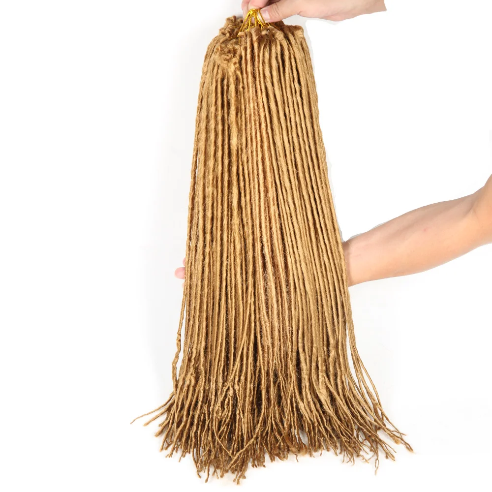 Saisity dreadlocs вязаные волосы для наращивания синтетические искусственные Локи