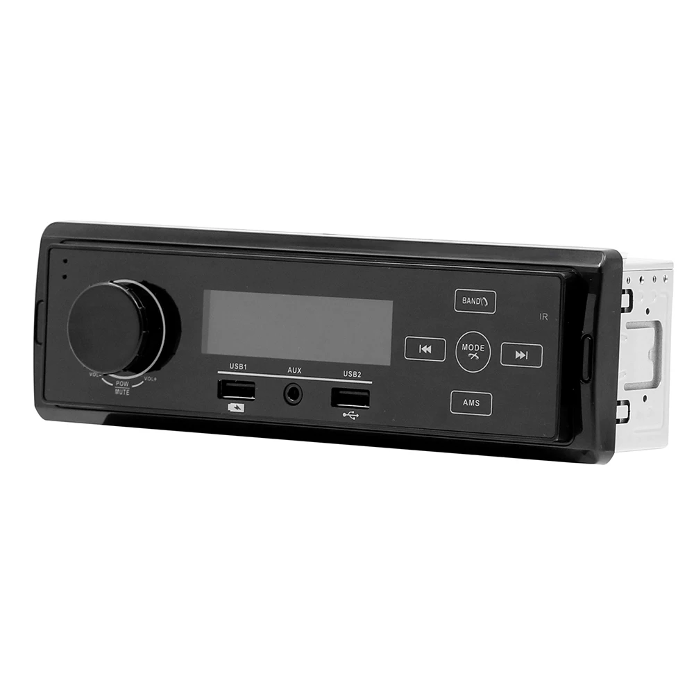 Авторадио MP3 плеер 12 в радио автомобиля стерео Поддержка FM/AM аудио автомобиля 1 Din 3USB Авто Аудио зарядка Bluetooth с дистанционным управлением Aux