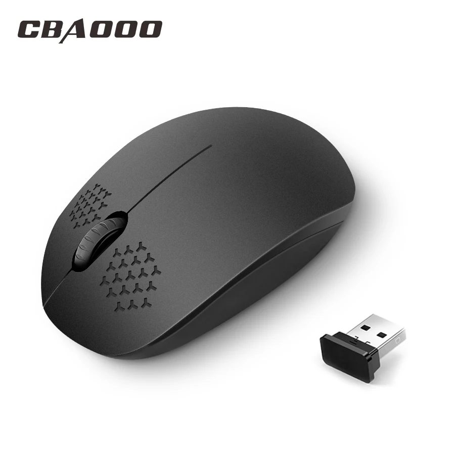 Беспроводная мышь CBAOOO 2 4 ГГц бесшумная компьютерная 1600 DPI эргономичная USB ПК