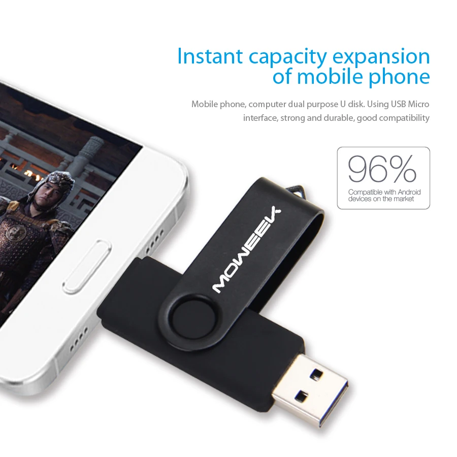 Moweek usb флэш накопитель 2017 мода поворотный металлический интерфейсом USB 128 г 64 32 8 4