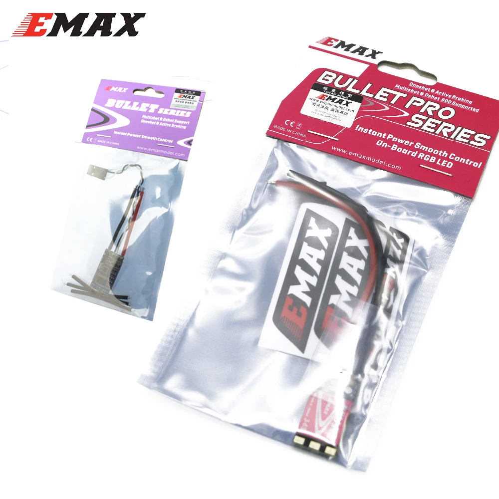 Контроллер скорости пули EMAX ESC 6A/12A/15A/20A/30A/35A 2 6S с поддержкой DSHOT для Мультикоптер