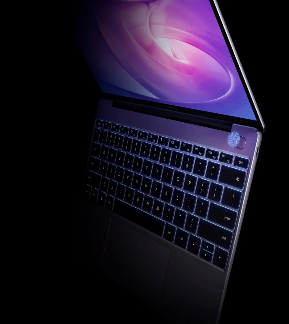 Лучший HUAWEI MateBook 13 дюймов ноутбука Тетрадь ПК с сенсорным экраном 8th поколения Intel Core i7-8565U процессор 4,6 ГГц 8 Гб оперативной памяти 512 ГБ SSD