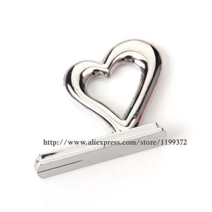 Бесплатная доставка DHL 100 шт. держатель для карт в виде сердца подставки