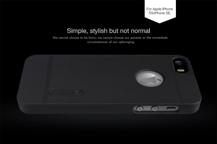Для iphone SE чехол Nillkin матовый щит Твердый защитный чехол матовый чехол для iphone 5S 5