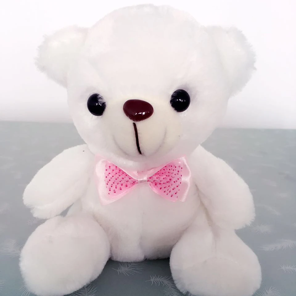 Хит продаж Яркий светящийся плюшевый мишка 20 см светящиеся плюшевые игрушки