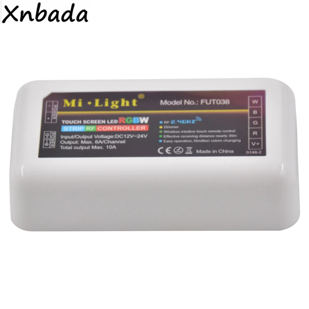 Светодиодный пульт дистанционного управления Milight MiBoxer FUT038 RGB RGBW RF RGBWW/CCT|rgbw