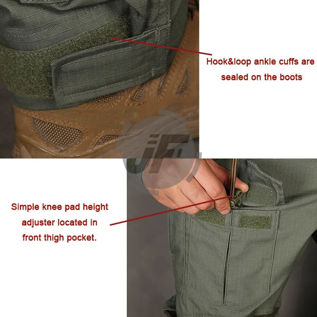 Emersongear G3 расширенная версия боевые брюки с наколенниками страйкбол тактическая одежда CP стиль Battlefield брюки Emerson
