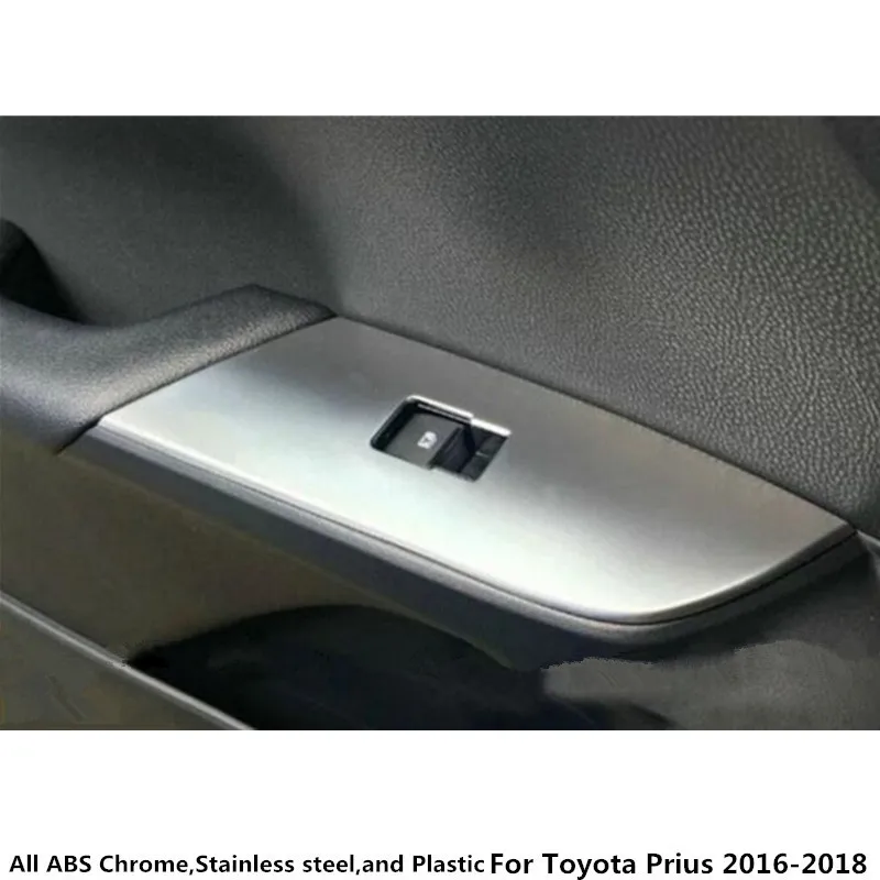Для Toyota Prius 2016 2017 2018 автомобиля Стикеры Внутренняя дверь окна Стекло