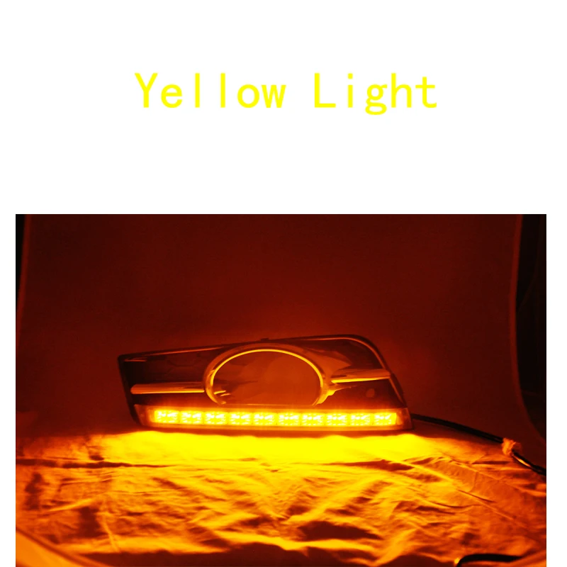 2 шт./компл. Автомобильные светодиодные лампы drl затемнение дневные ходовые огни