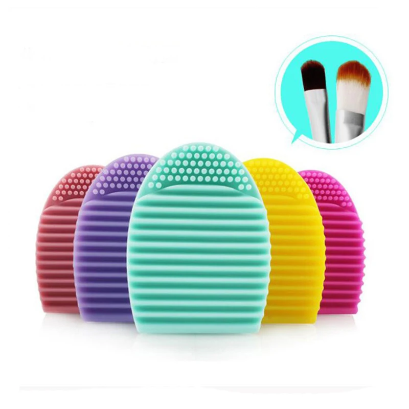 Силиконовые Косметические кисти для макияжа|makeup brush scrubber|brushegg cleancosmetic makeup brushes |