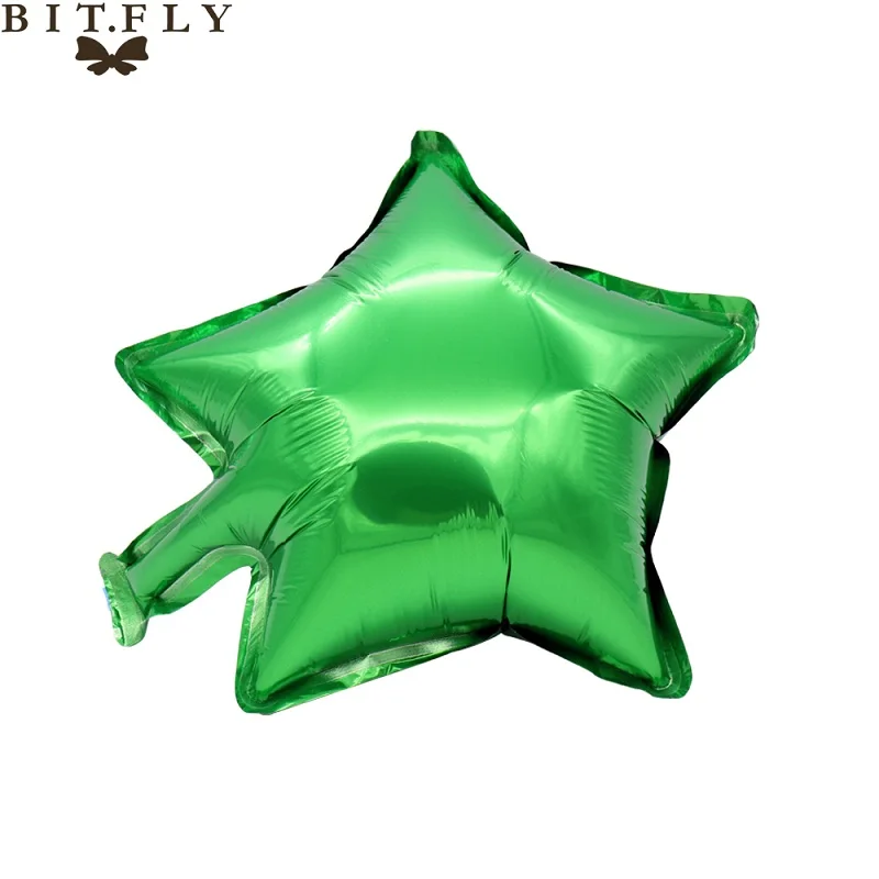 5 шт. 10 дюймовые стеклянные шары с пятиконечными звездами|party decoration gold|party