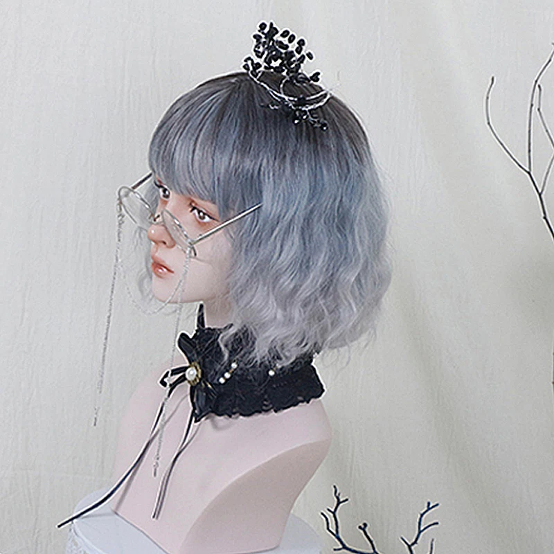 Лолита аксессуары для волос парик Harajuku японский каваи Хэллоуин королева косплей