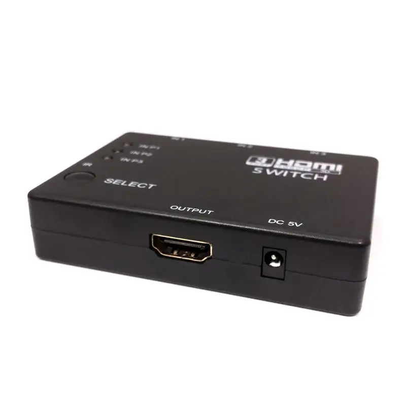 ABGN горячий HDMI 3 порта Переключатель сплиттер концентратор с удаленным 1080p для PS3 PS4
