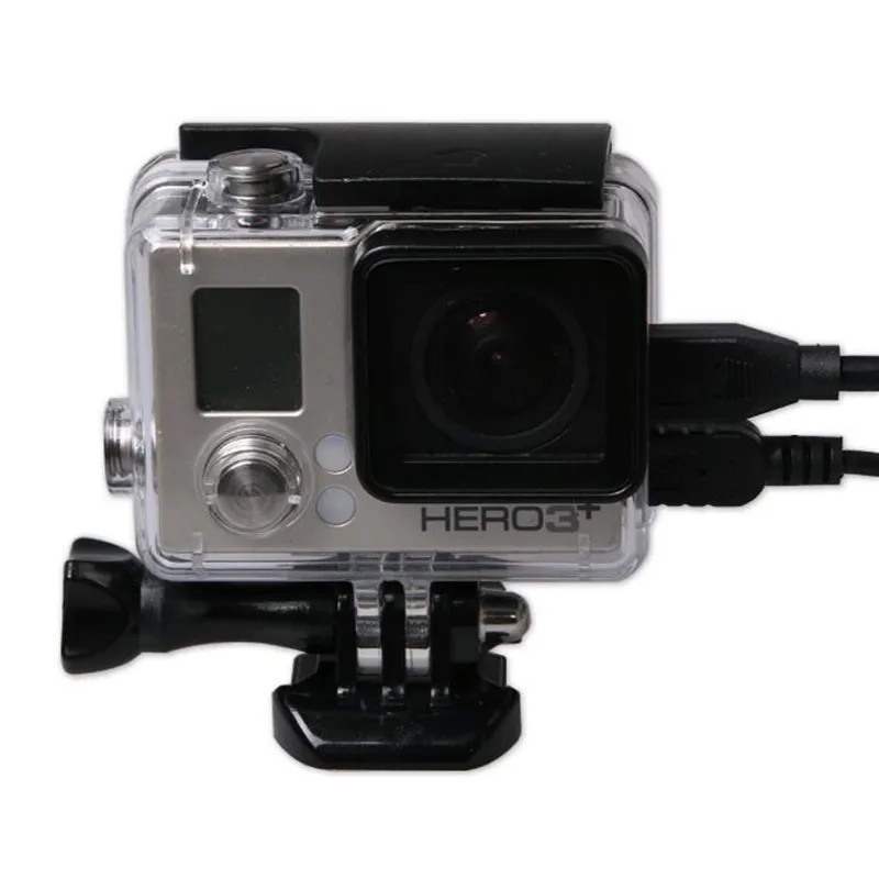 Защитный чехол со скелетом для Gopro hero 4 3 + аксессуары камеры защитный с боковым