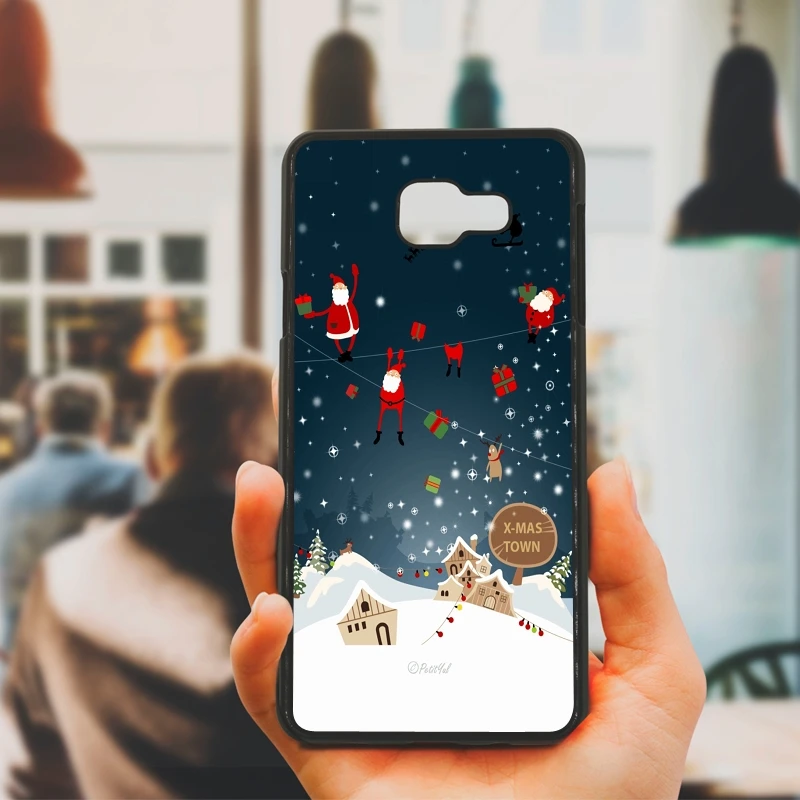 Mobile Phone Cases Hard Cover for Samsung Galaxy S8 S9 Plus S3 S4 S5 Mini S7 S6 Edge Case Christmas Friend Gift Cute Lovely |