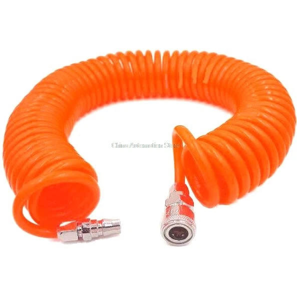 

15M 29.5 Ft 8mm x 5mm Flexible PU Recoil Hose Tube for Compressor Air Tool