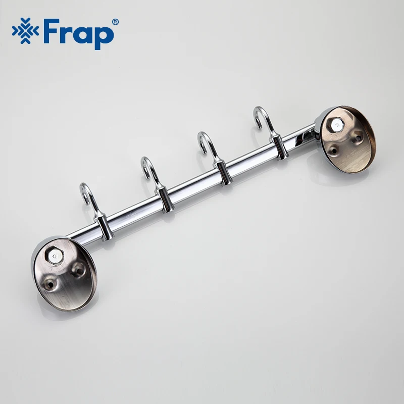 FRAP Новое поступление, 1 набор, держатель для туалета, башня, настенное крепление, четыре крючка, аксессуары для ванной комнаты, крючок для полотенец, F1615-4