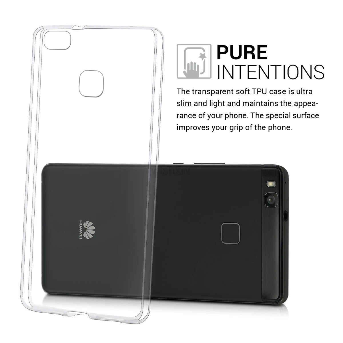 P9 Lite чехол huawei P9Lite мягкий прозрачный ТПУ чехол для телефона для huawei P9 LITE P9LITE VNS-L21 L31 L23 5,2 дюймов