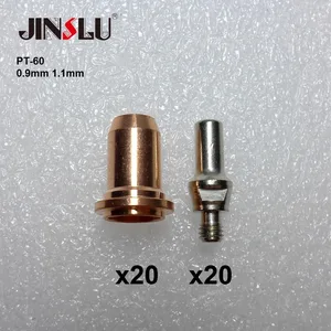 Электроды 20 + наконечников, 20 PT-60 PT-40 IPT-60 IPT 60 IPT-40 PTM-60, плазменная горелка, обратная ударная, потребительская, не HF, пилотная дуга