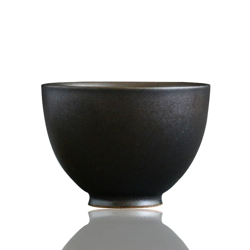 75ml Japanese Style Yao Bian Cu Tao Porcelain Tea Cup With Round Shaped White Green | Cups &amp Saucers