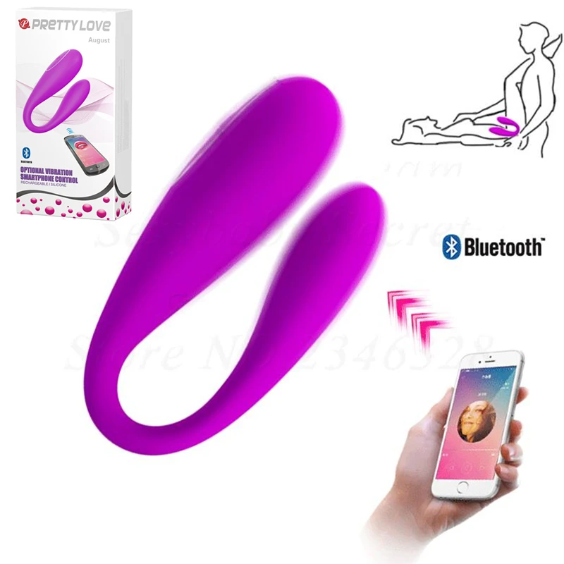 

2022 Bluetooth App Control 12 Speeds Vibrating Vibrador Clitoris G Spot Vagina Strapon Anal Vibrators Adult Sex Toys For Couples
