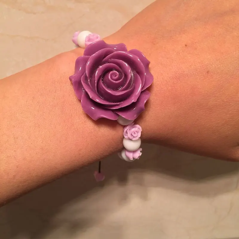 Женский эластичный браслет Boho набор ювелирных изделий из белых матовых бусин с