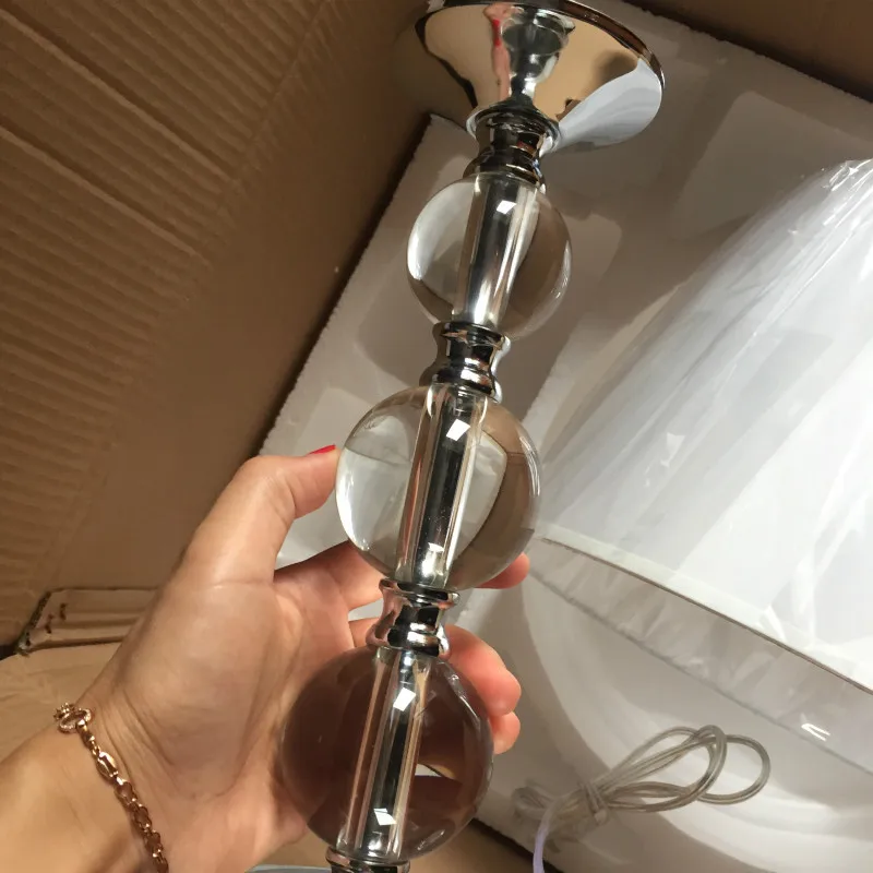 Модные хрустальные настольные лампы для спальни роскошная хрустальная