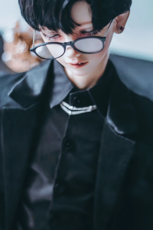 BJD кукольная одежда черный костюм Элитный мужской модный костюм 1/4 1/3 SD MSD SSDF аксессуары для кукол