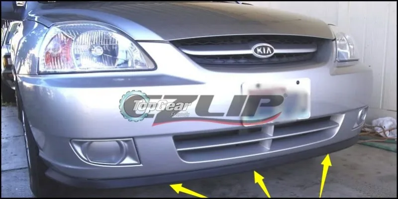 Бампер для губ отражатель губы для KIA Carens Rondo 7 Naza Citra передний спойлер юбка для TG вентиляторы Тюнинг автомобиля Veiw/обвес/полоса
