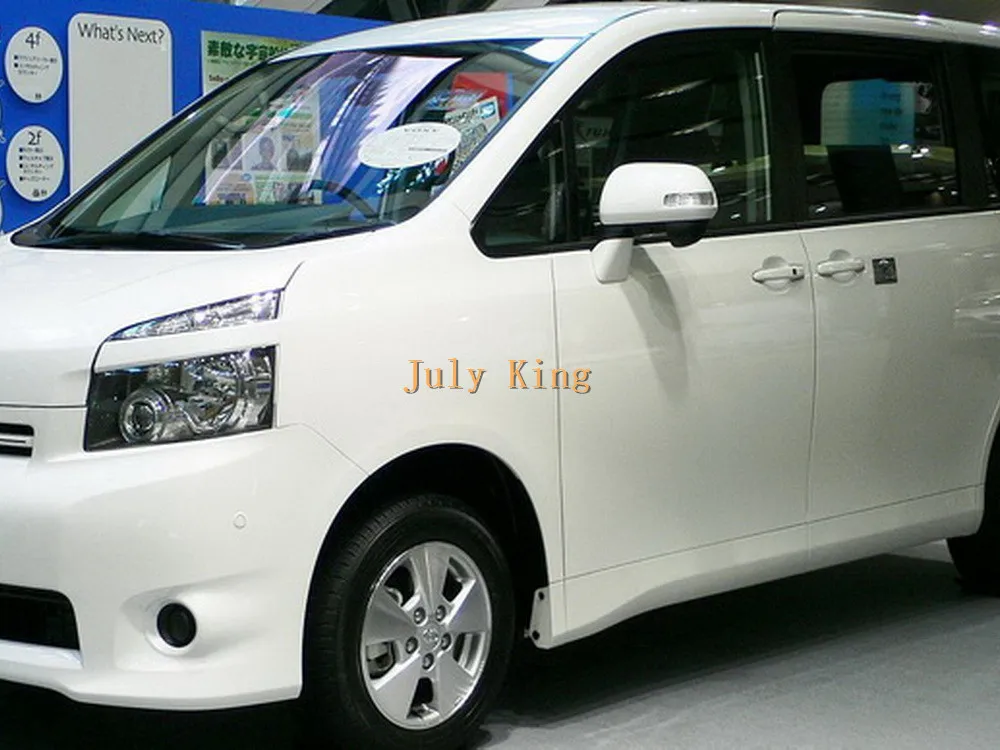 July King светодиодный зеркало заднего вида; светодиодный DRL+ желтый Поворотный Чехол для Toyota Highlander, RAV4, ESTIMA, VOXY, ALPHARD и др
