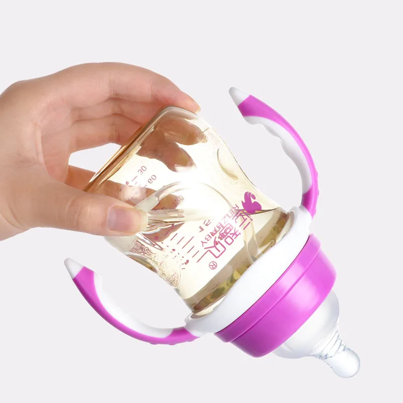 Brand Baby PPSU Bottle Feeding with Silicone Nipple Handle Dust-Cover Automatic | Мать и ребенок