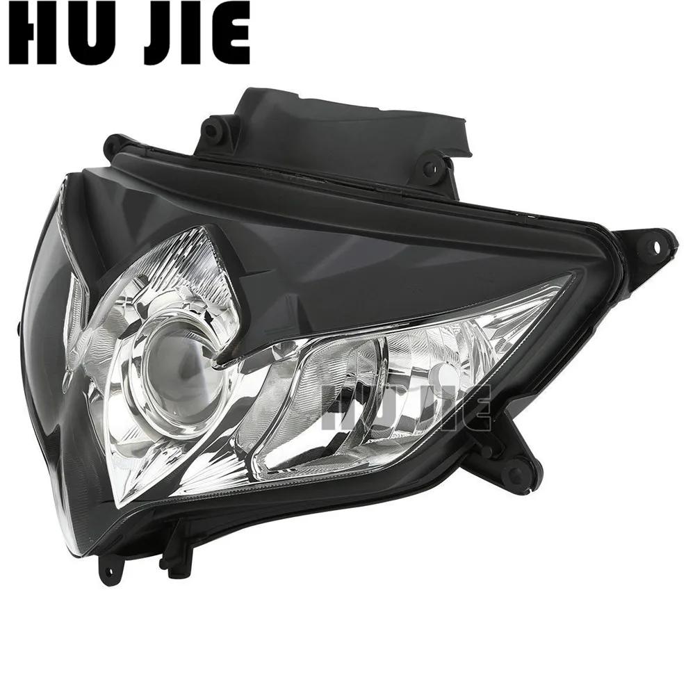 Передняя фара мотоцикла в сборе для Suzuki GSXR 600 750 K8 2008 2009 / GSXR600 GSXR750 08 09 высокое