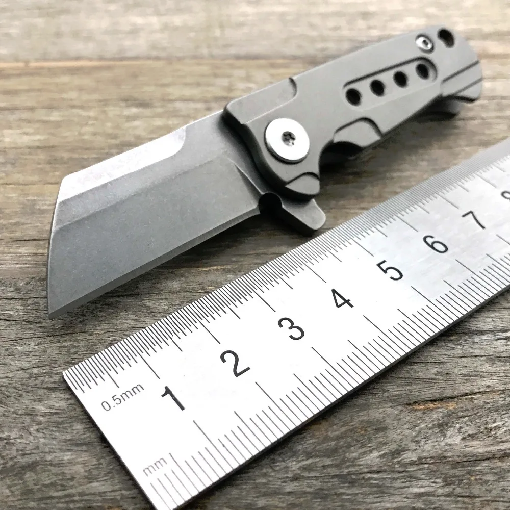Складные мини ножи LDT S35VN титановая ручка Флиппер тактический нож для охоты