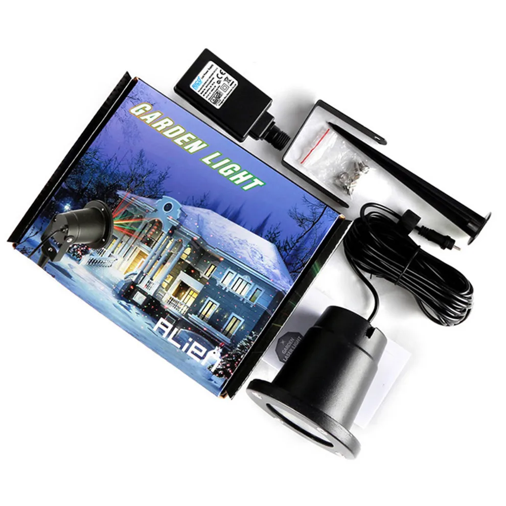 Инопланетянин открытый лазерные рождественские огни эльф красный зеленый Xms