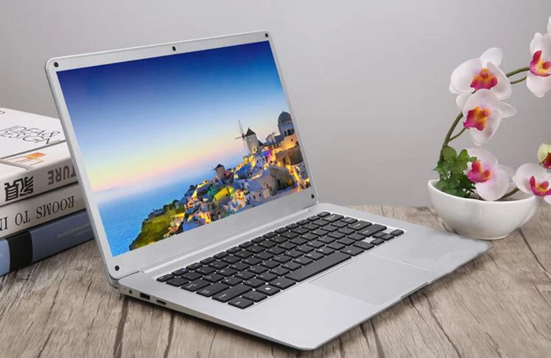 3 шт./лот 14 дюймов ультра тонкий intel Atom X5 Z8350 Quad core 4 Гб Оперативная память 64 GB EMMC Русский дешевый ультрабук ноутбук